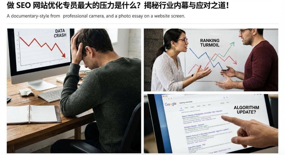 做 SEO 网站优化专员最大的压力是什么？揭秘行业内幕与应对之道！第二张图