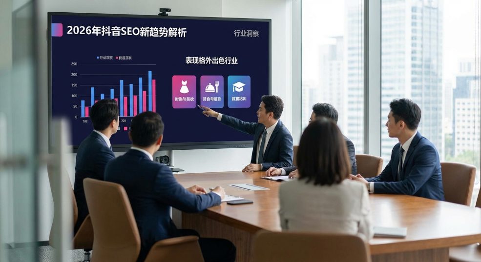 抖音SEO适合哪些行业？2026年的新趋势解析第二张图