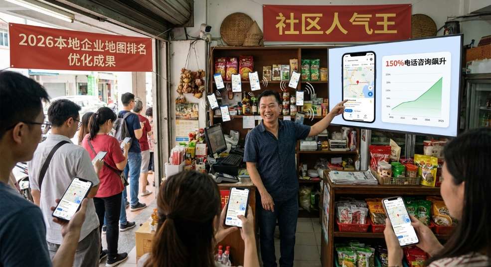 2026年本地企业如何通过地图排名实现电话咨询爆发式增长第二张图