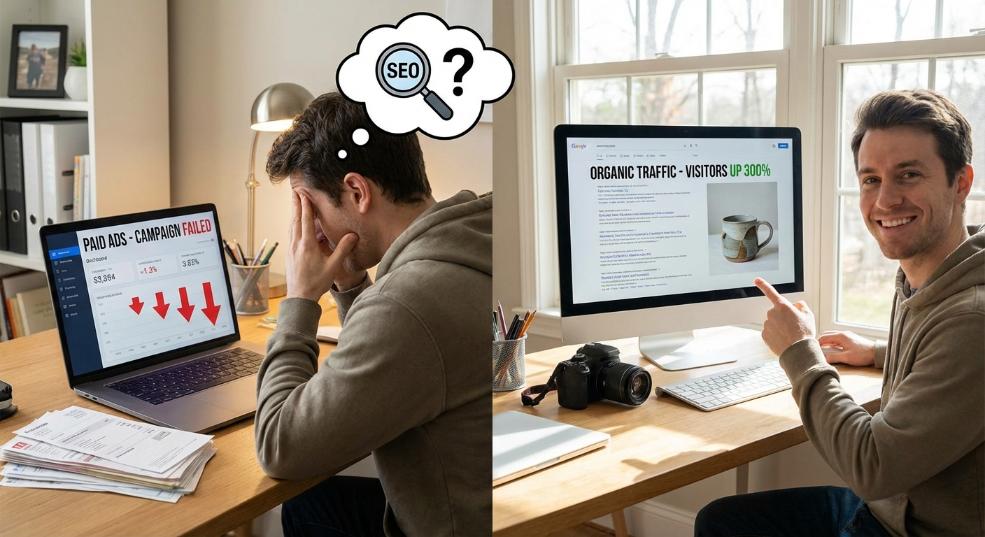 为何要做 SEO 的优化？第一张图