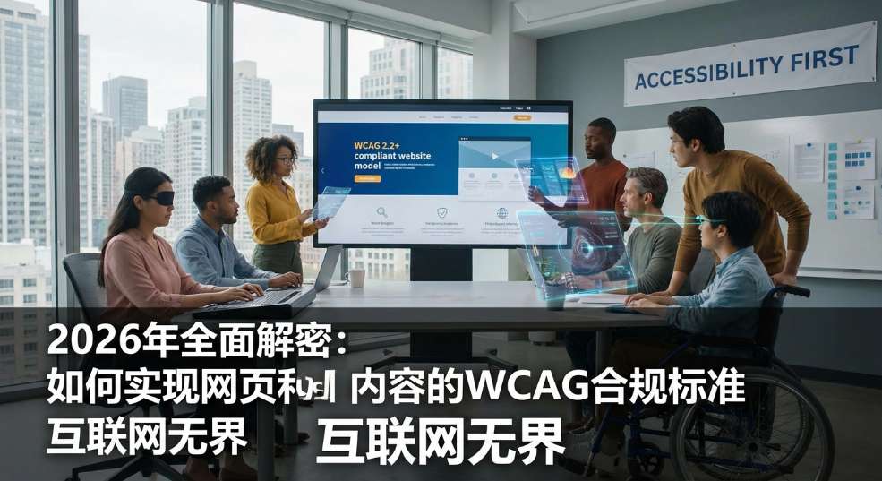 2026年全面解密：如何实现网页内容的WCAG合规标准第二张图