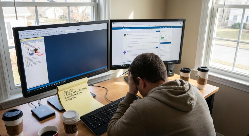 SQL Server置疑数据库解决方法第一张图