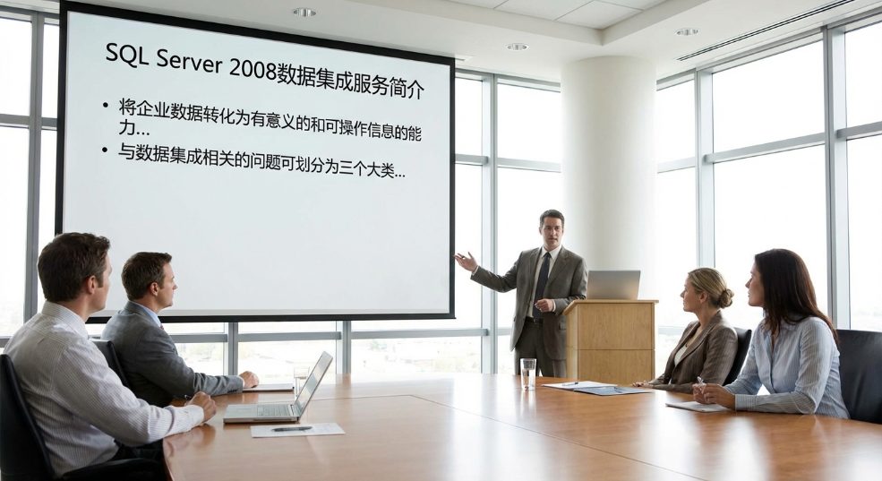 SQL Server 2008数据集成服务简介第一张图