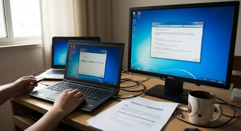 利用windows 7家庭组 让多台电脑互联起来的方法(图文教程)第一张图
