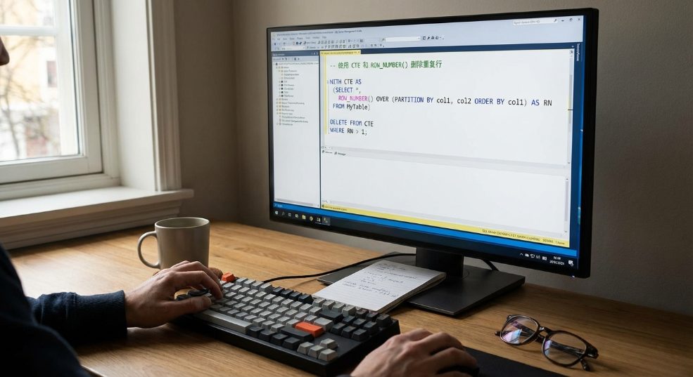 详解如何删除SQL Server表中的重复行第一张图