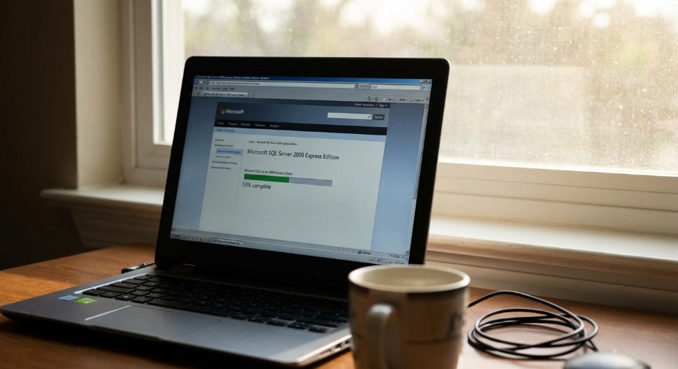 微软SQL Server 2008 Express开始下载第一张图