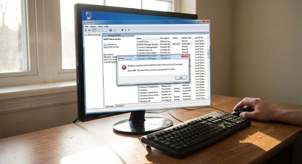 无法启动DHCP Client的原因和解决办法第一张图