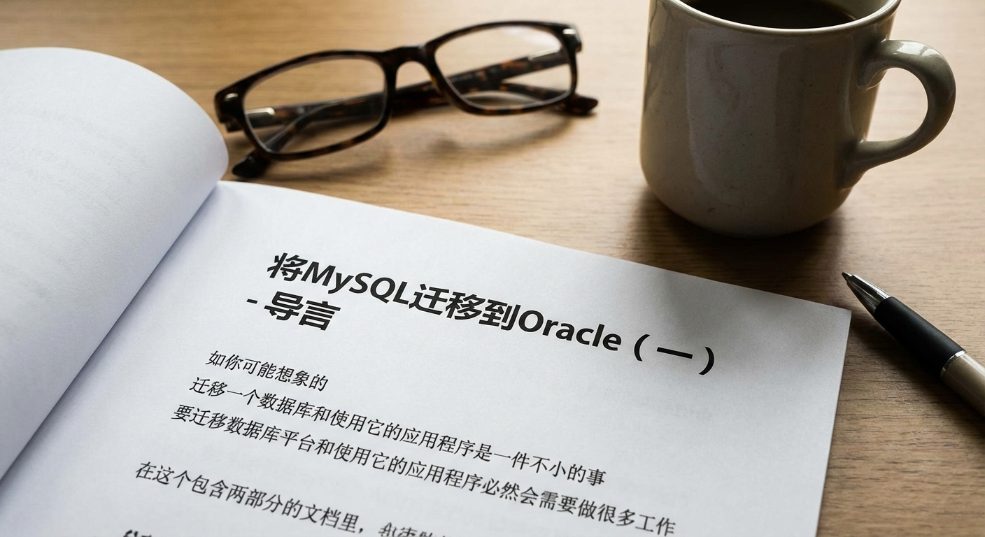将MySQL迁移到Oracle（一）第一张图
