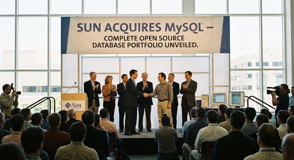 Sun并购MySQL后推出开源数据库完整产品线第一张图