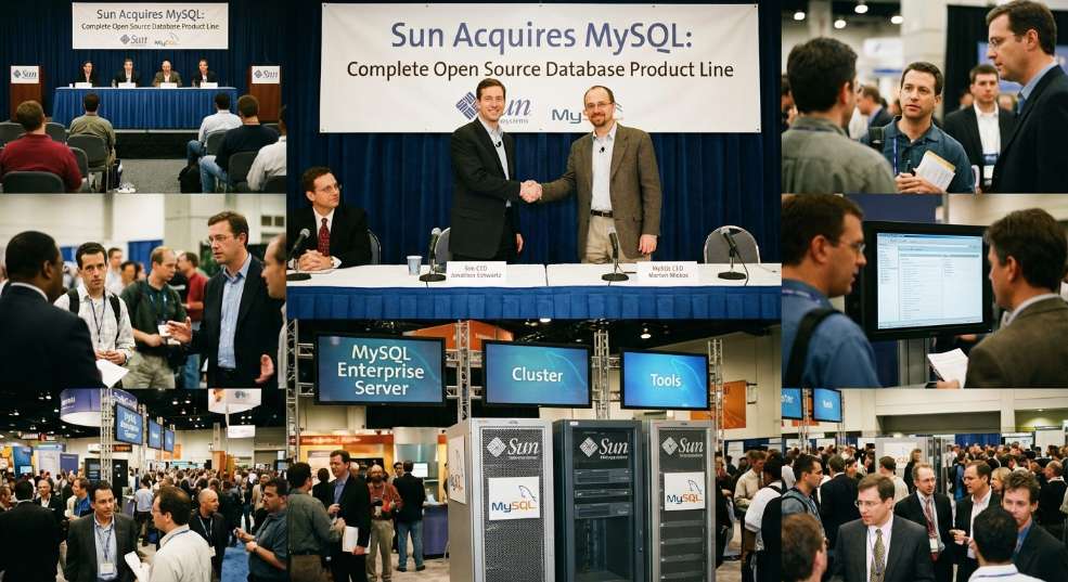 Sun并购MySQL后推出开源数据库完整产品线第二张图