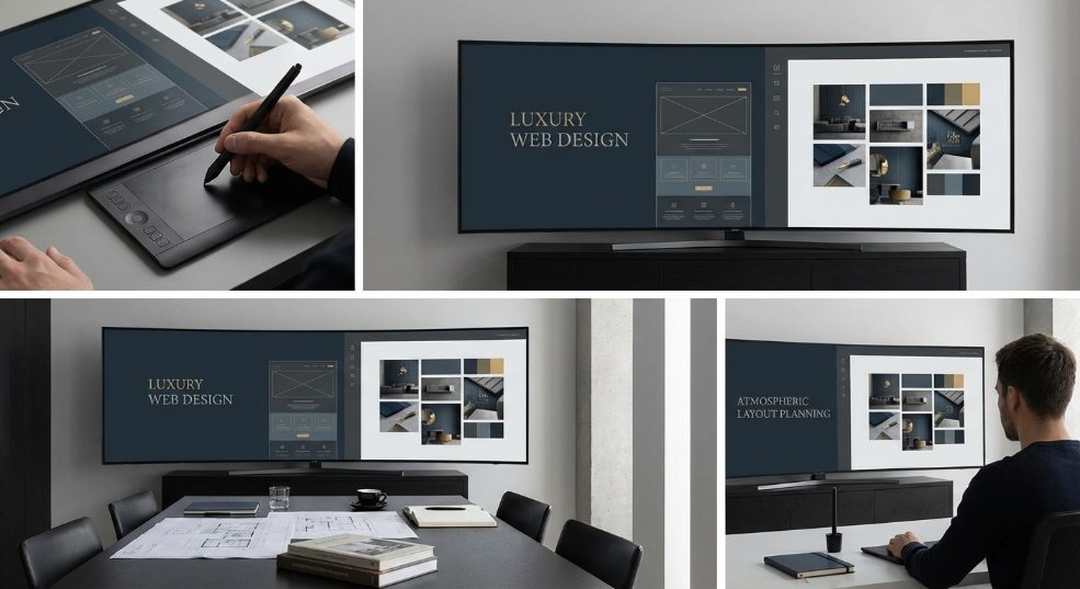 高端大气风格网站建设的布局规划第二张图