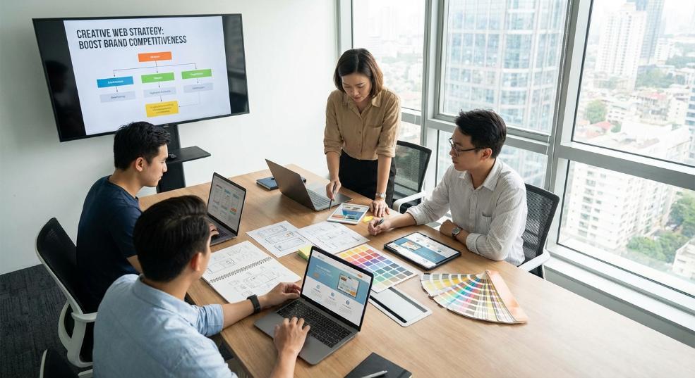 创意网站建设方案提高品牌竞争力第二张图