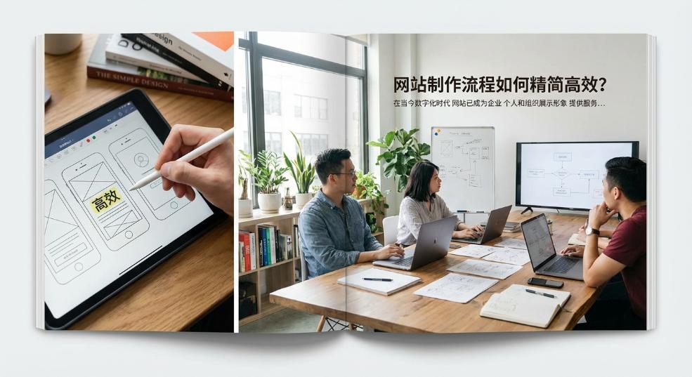 网站制作流程如何精简高效？第二张图