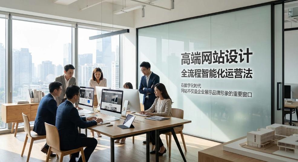高端网站设计全流程智能化运营法第一张图