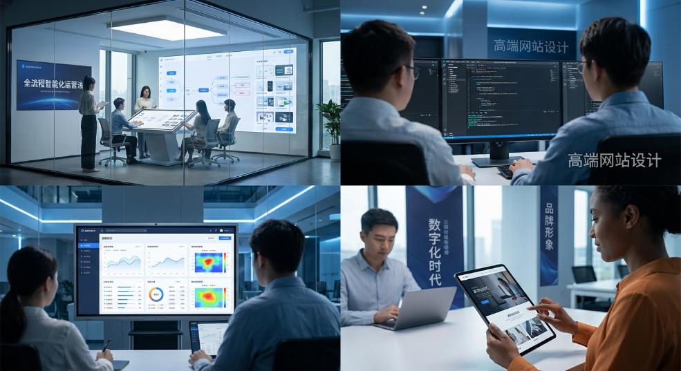 高端网站设计全流程智能化运营法第二张图