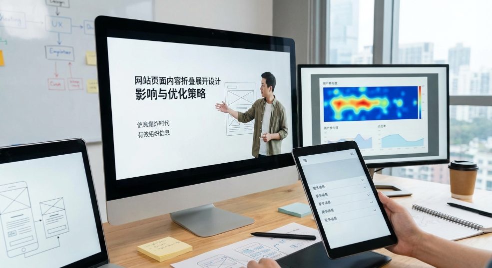 网站页面内容折叠展开设计影响第二张图