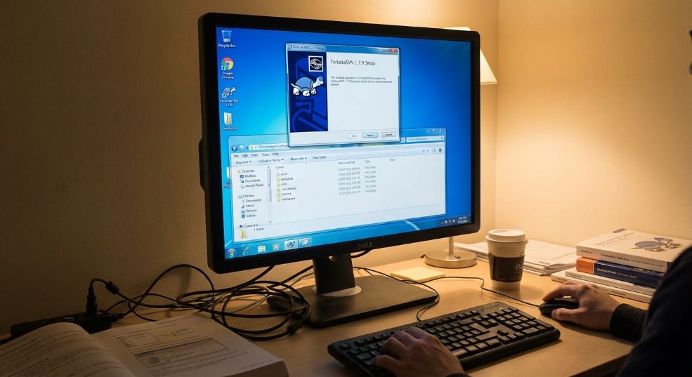 Win 7系统下搭建本地SVN服务器的过程第二张图