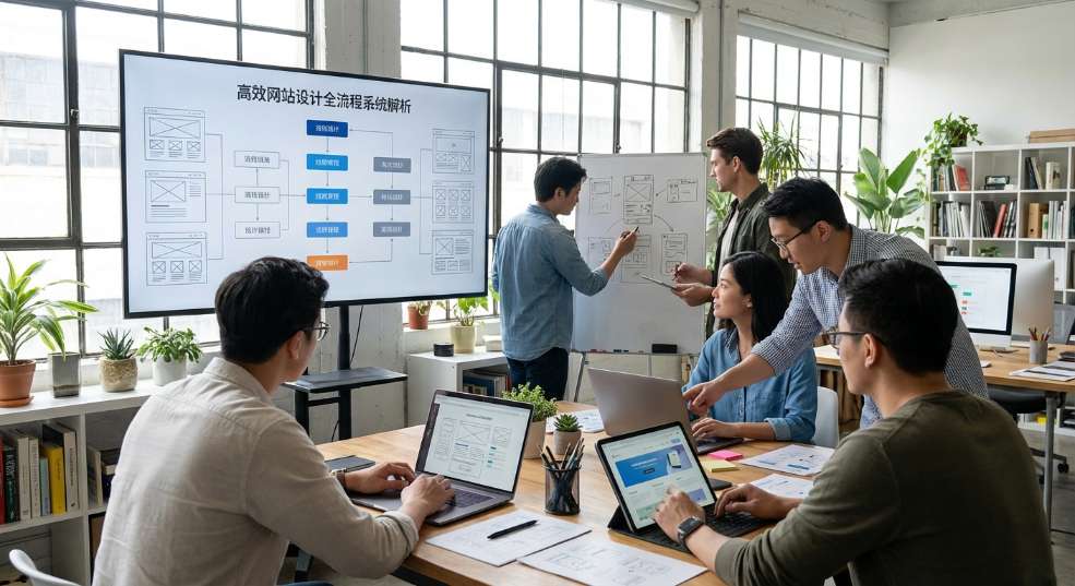 高效网站设计全流程系统解析第一张图