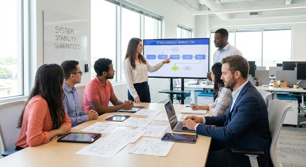 网站制作全程标准化保障系统稳定运行第一张图