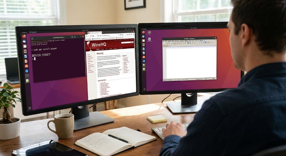 Ubuntu系统下安装Wine来运行Windows程序的方法详解第二张图