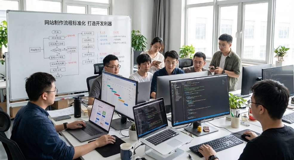 网站制作流程标准化打造开发利器第一张图