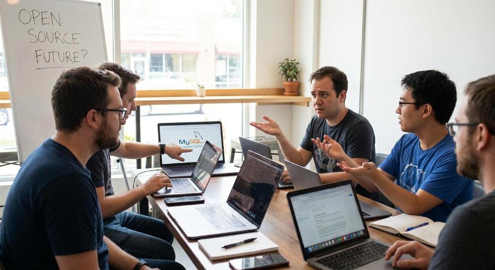 MySQL是否继续开源?第一张图