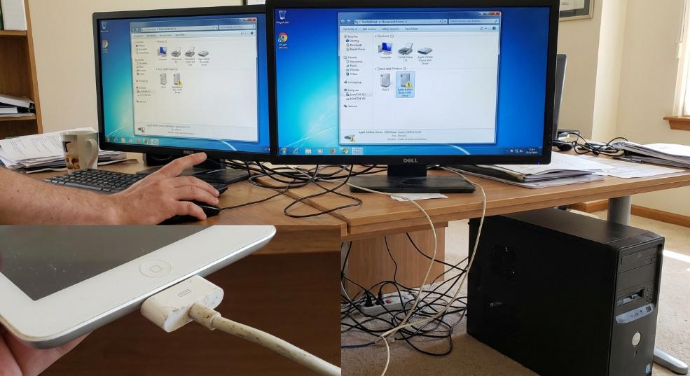 Win 7中iPad2用数据线连接后iTunes找不到设备的解决方法第一张图