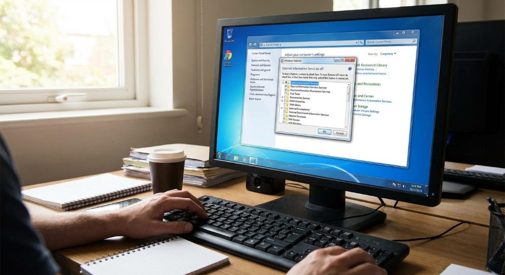 使用windows 7+IIS7发布网站或服务具体步骤第一张图