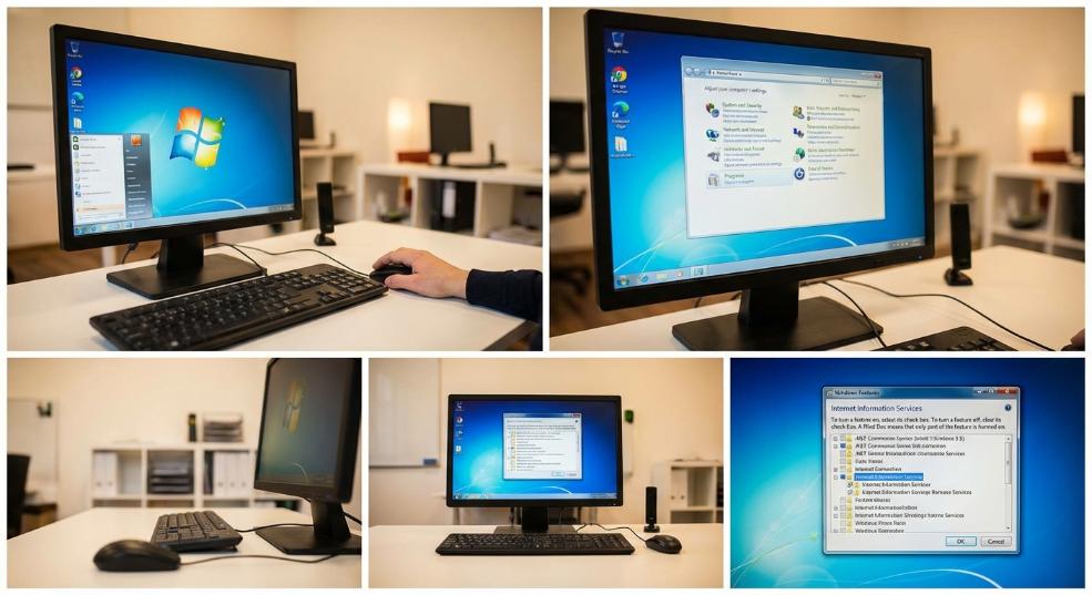 使用windows 7+IIS7发布网站或服务具体步骤第二张图