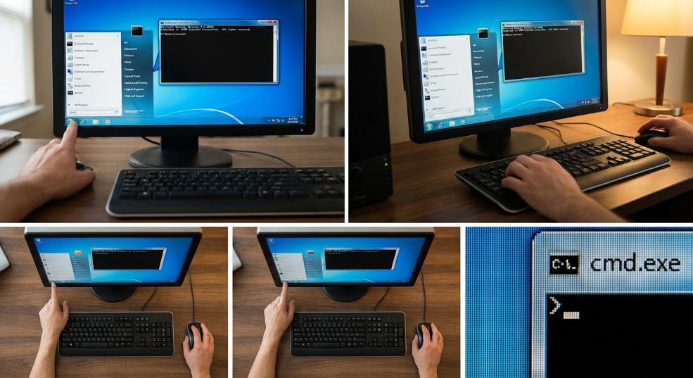 windows 7如何打开cmd命令提示符的方法第二张图