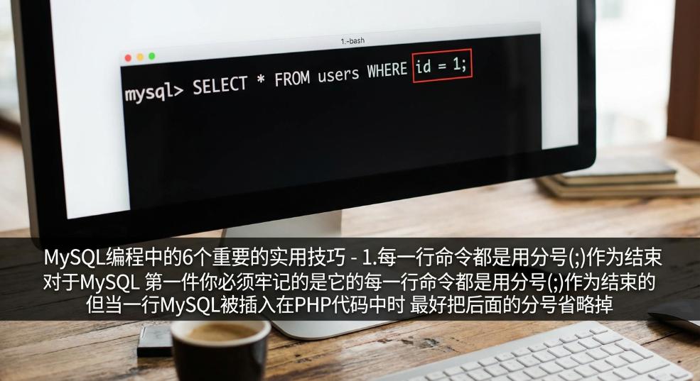 MySQL编程中的6个重要的实用技巧第一张图