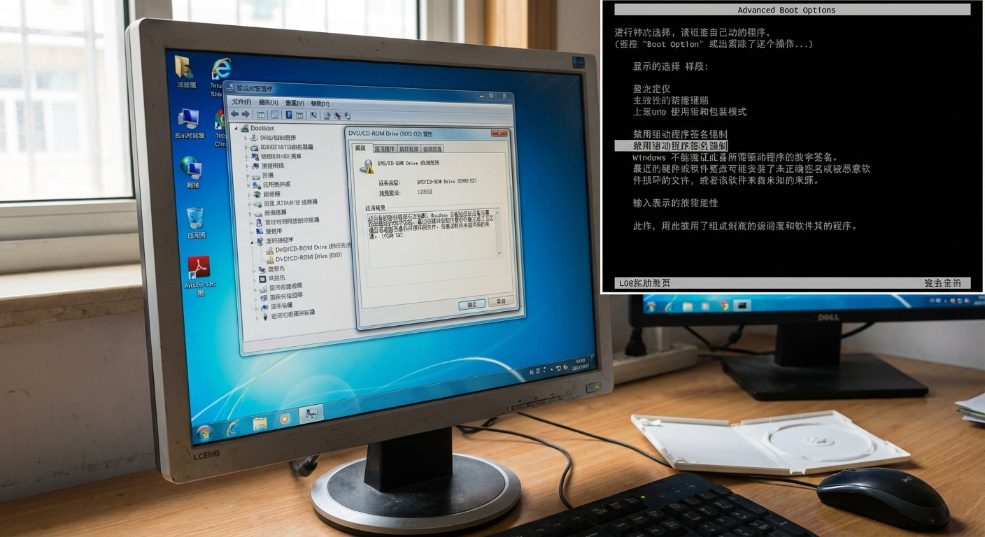 Windows7故障 DVD光驱不被系统所识别 Windows7故障 DVD光驱不被系统所识别第一张图