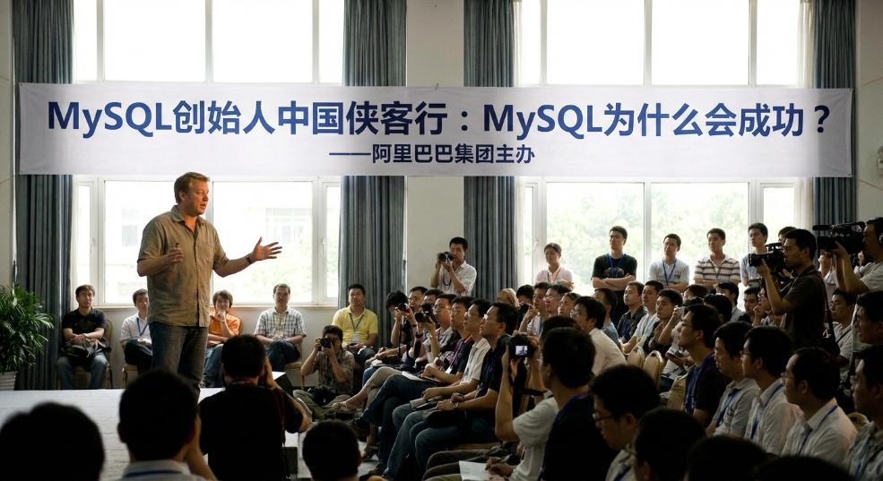 MySQL创始人中国侠客行：MySQL为什么会成功？第一张图