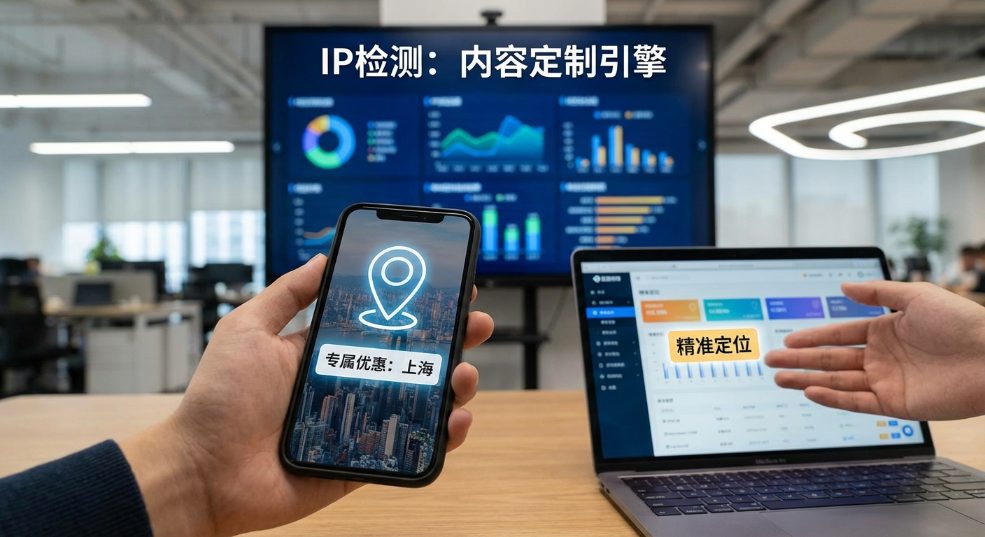 IP检测揭秘:如何精准识别用户位置,实现内容定制 IP检测揭秘:如何精准识别用户位置,实现内容定制第二张图