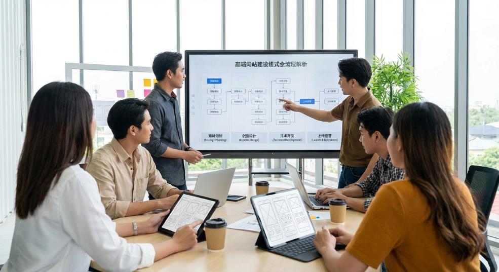 高端网站建设模式全流解析 高端网站建设模式全流解析第一张图