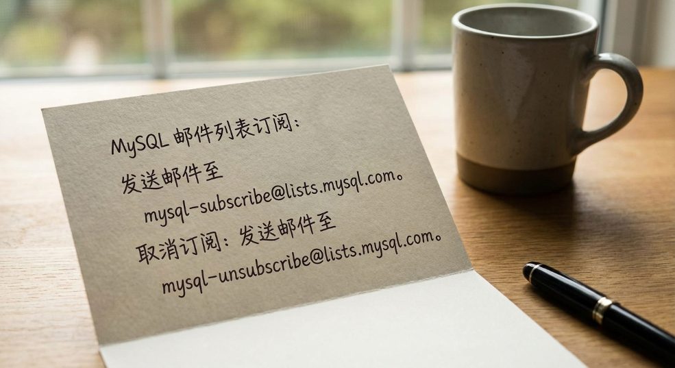 MySQL的邮件列表 MySQL的邮件列表第一张图