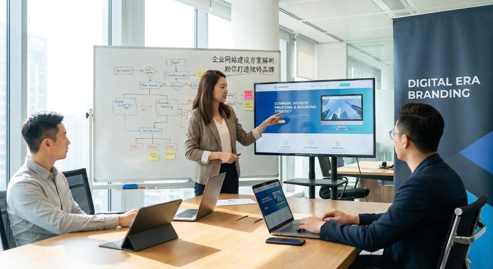 企业网站建设方案解析助你打造独特品牌第一张图