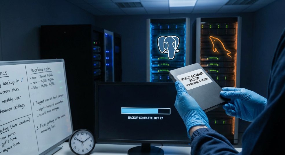 备份PostgreSQL和MySQL数据库第二张图