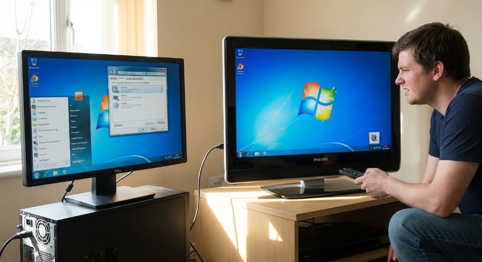 windows 7系统HDMI连接电视无声音的解决方法 windows 7系统HDMI连接电视无声音的解决方法第一张图