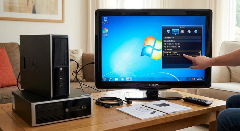 windows 7系统HDMI连接电视无声音的解决方法 windows 7系统HDMI连接电视无声音的解决方法第二张图
