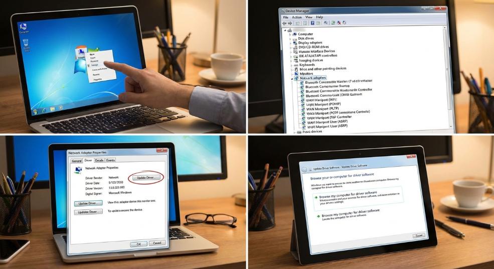 windows 7网卡驱动程序的安装方法第二张图