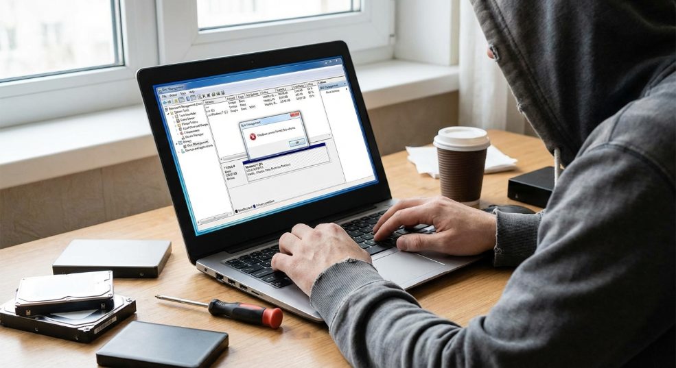 卸载双系统中的windows 7导致windows 7分区无法格式化的解决方法 卸载双系统中的windows 7导致windows 7分区无法格式化的解决方法第一张图