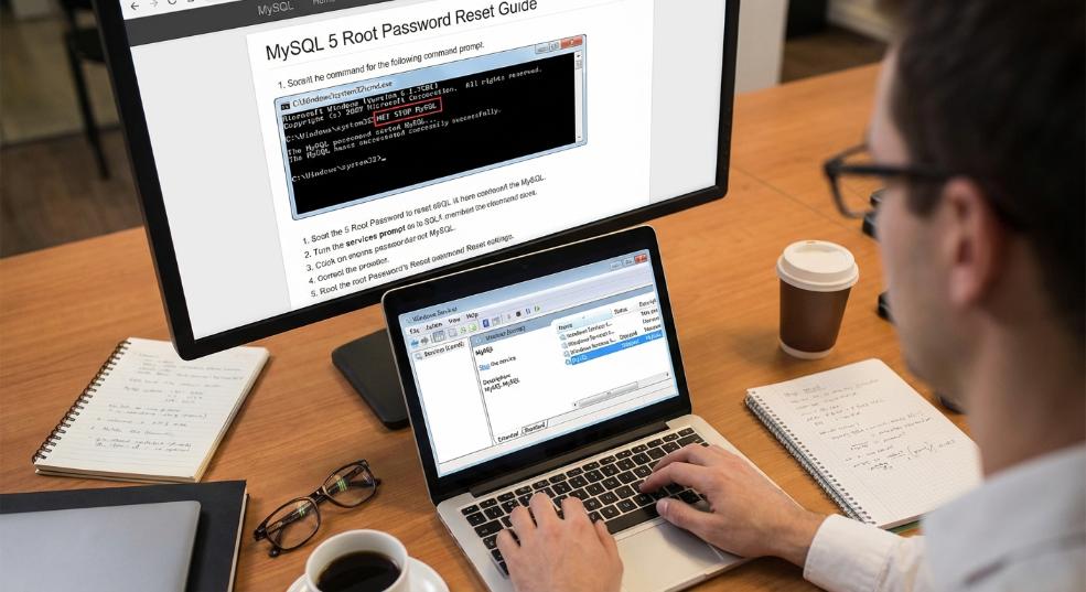 MySQL5数据库与管理相关的注意点(重设root密码)第二张图