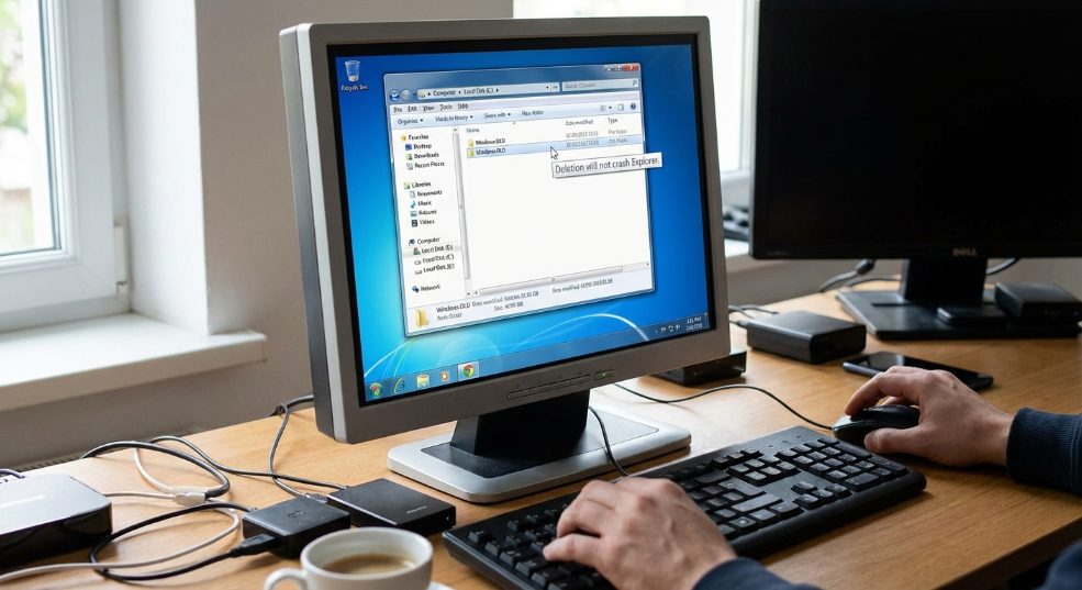 删除windows 7系统.OLD动态文件的方法不会导致Explorer崩溃 删除windows 7系统.OLD动态文件的方法不会导致Explorer崩溃第二张图