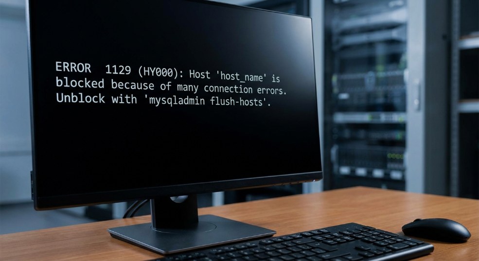 如何解决MySQL问题——主机host_name被屏蔽 如何解决MySQL问题——主机host_name被屏蔽第二张图