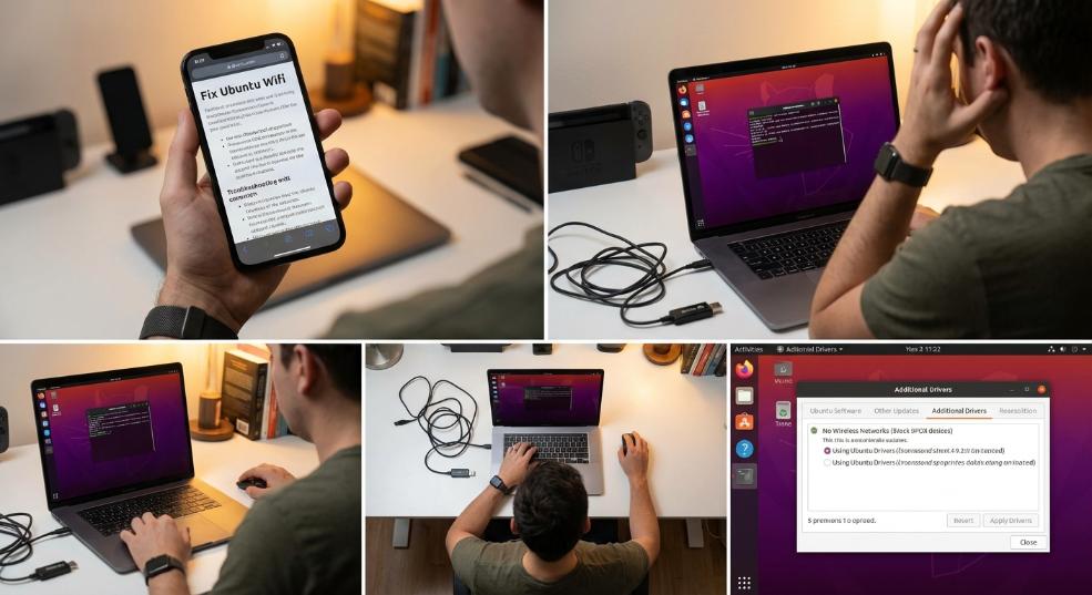 ubuntu没有无线网该该怎么办? ubuntu开机后没有无线网的解决办法第二张图