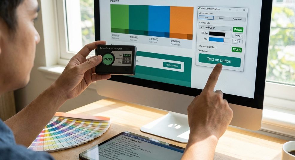 如何通过颜色对比测试提升网站可读性与合规性第一张图