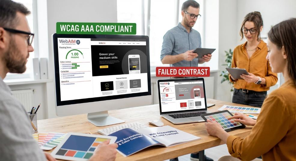 如何通过颜色对比测试提升网站可读性与合规性第二张图