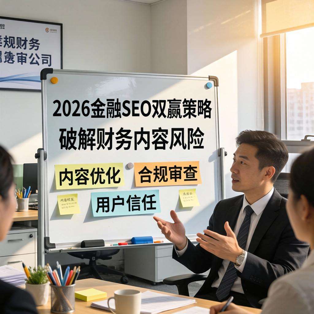 2026年最全金融SEO策略:破解财务内容的风险管理密码 2026年最全金融SEO策略:破解财务内容的风险管理密码第三张图