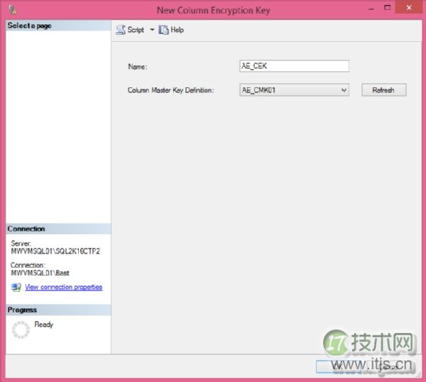 【SQL Server 2016数据加密新功能实战】三步配置Always Encrypte(图2)